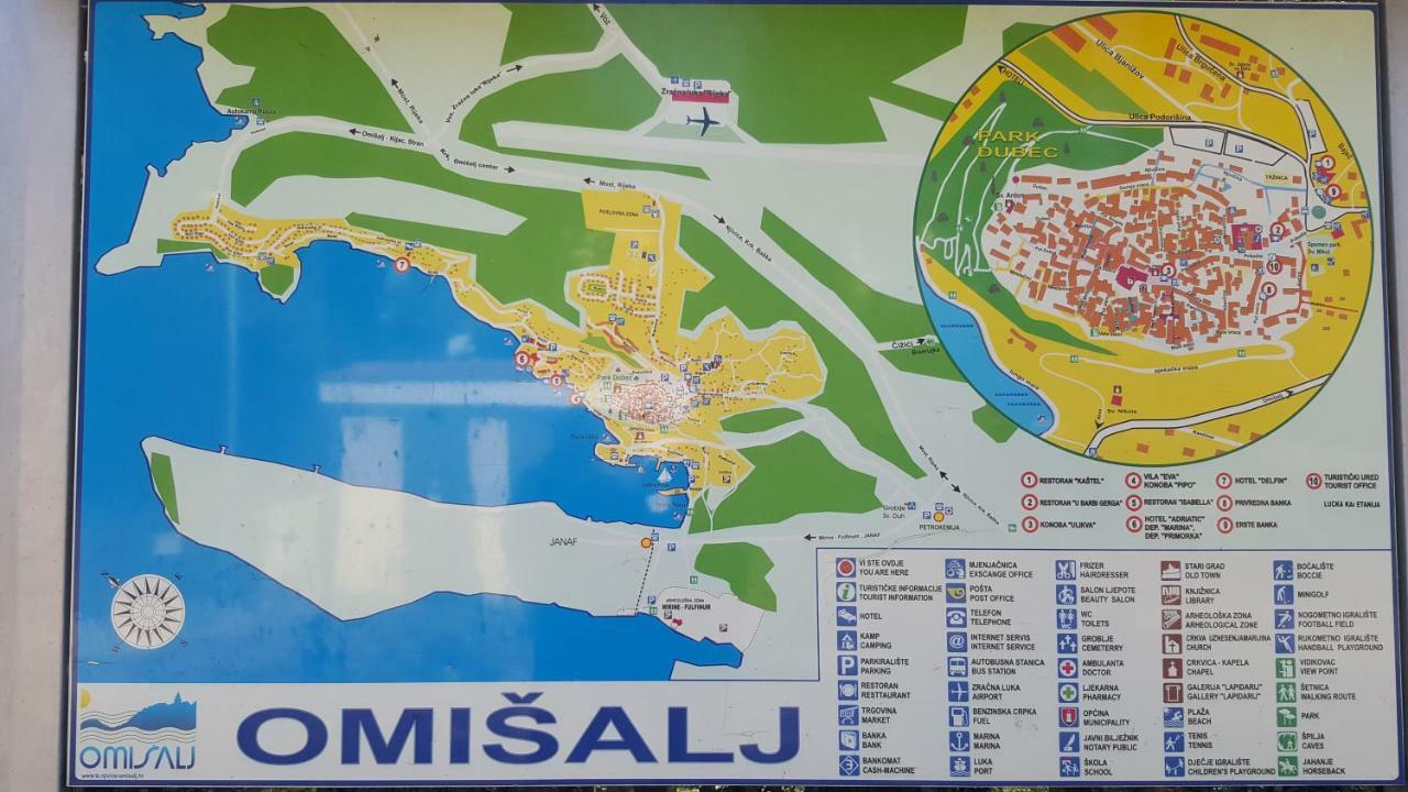 Villa Gromaca Omišalj Екстериор снимка